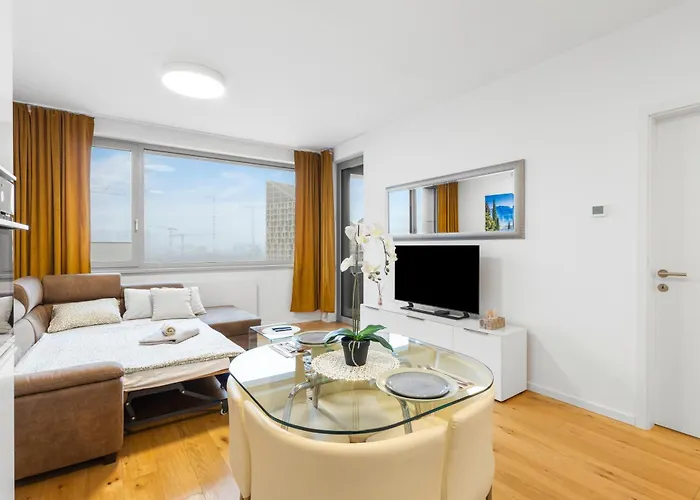 Skypark, Luxusny S Parkovanim Vo Vyske * Pozsony